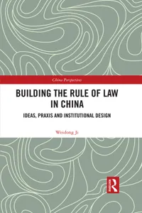 Building the Rule of Law in China_cover