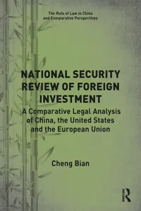National Security Review of Foreign Investment_cover