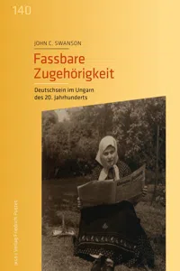 Fassbare Zugehörigkeit_cover