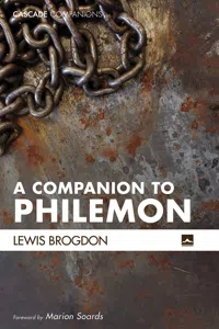 A Companion to Philemon_cover