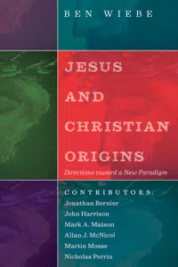 Jesus and Christian Origins_cover