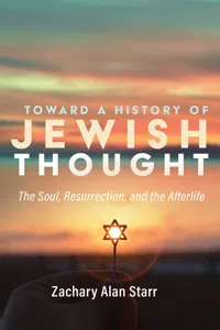 Toward a History of Jewish Thought_cover