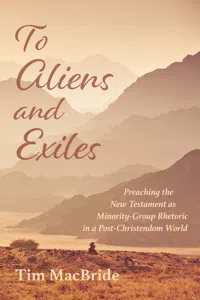 To Aliens and Exiles_cover