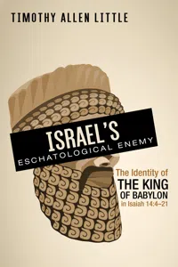 Israel's Eschatological Enemy_cover