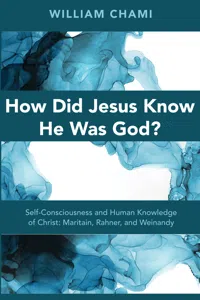 How Did Jesus Know He Was God?_cover