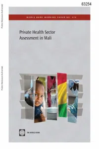 Private Health Sector Assessment in Mali_cover