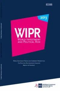 World Investment and Political Risk 2013_cover