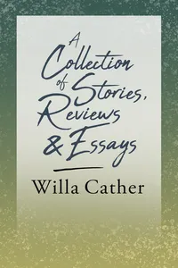 A Collection of Stories, Reviews and Essays_cover