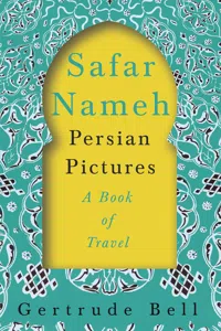 Safar Nameh - Persian Pictures - A Book Of Travel_cover