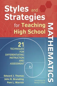 Styles and Strategies for Teaching High School Mathematics_cover