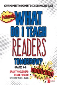 What Do I Teach Readers Tomorrow? Nonfiction, Grades 3-8_cover