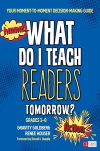 What Do I Teach Readers Tomorrow? Fiction, Grades 3-8_cover