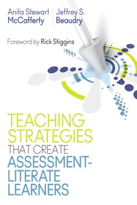 Teaching Strategies That Create Assessment-Literate Learners_cover
