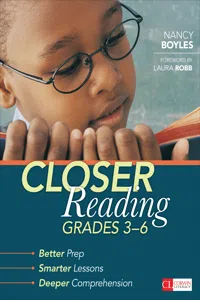 Closer Reading, Grades 3-6_cover