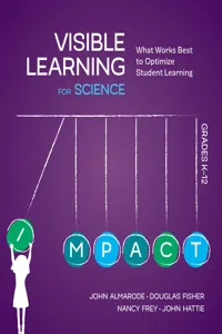 Visible Learning for Science, Grades K-12_cover