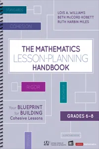 The Mathematics Lesson-Planning Handbook, Grades 6-8_cover