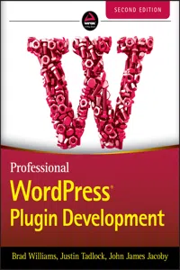 Professional WordPress Plugin Development_cover