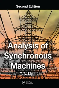 Analysis of Synchronous Machines_cover