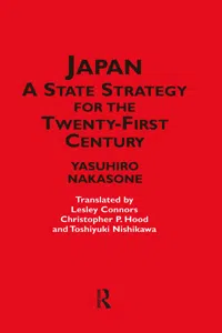Japan - A State Strategy for the Twenty-First Century_cover