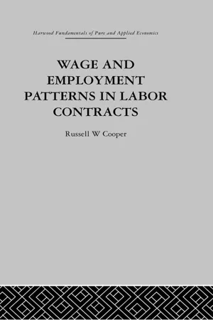 Wage & Employment Patterns in Labor Contracts