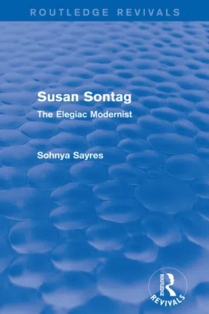 Susan Sontag (Routledge Revivals)