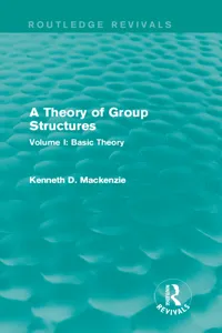 A Theory of Group Structures_cover