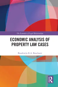 Economic Analysis of Property Law Cases_cover