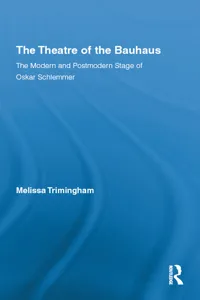 The Theatre of the Bauhaus_cover