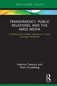 Transparency, Public Relations and the Mass Media_cover