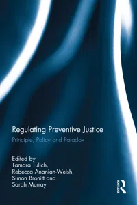 Regulating Preventive Justice_cover