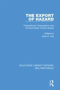 The Export of Hazard_cover