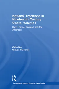 National Traditions in Nineteenth-Century Opera, Volume I_cover