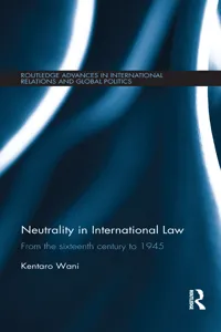 Neutrality in International Law_cover