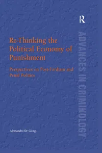 Re-Thinking the Political Economy of Punishment_cover