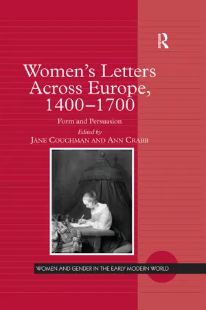 Women's Letters Across Europe, 1400–1700