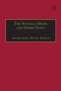 The Natural Order and Other Texts_cover