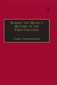 Robert the Monk's History of the First Crusade_cover