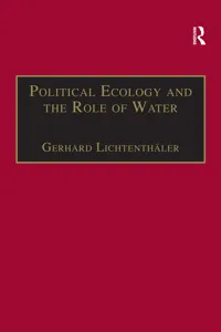 Political Ecology and the Role of Water_cover