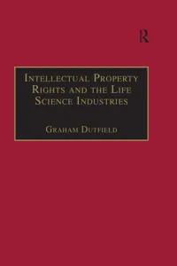 Intellectual Property Rights and the Life Science Industries_cover