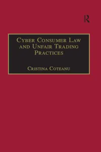 Cyber Consumer Law and Unfair Trading Practices_cover