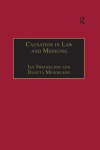 Causation in Law and Medicine_cover