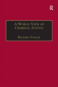 A World View of Criminal Justice_cover