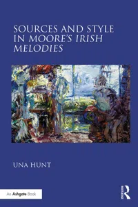 Sources and Style in Moore's Irish Melodies_cover