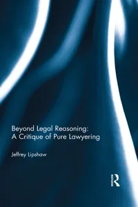 Beyond Legal Reasoning: a Critique of Pure Lawyering_cover