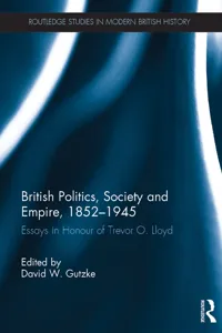 British Politics, Society and Empire, 1852-1945_cover