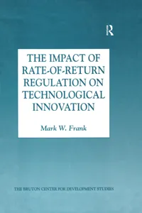 The Impact of Rate-of-Return Regulation on Technological Innovation_cover