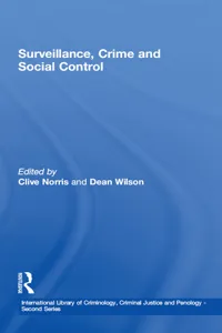 Surveillance, Crime and Social Control_cover