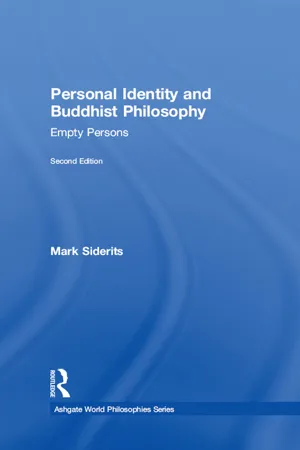 Personal Identity and Buddhist Philosophy