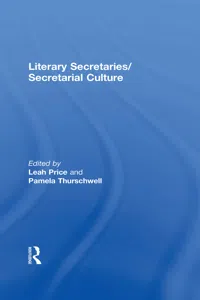 Literary Secretaries/Secretarial Culture_cover