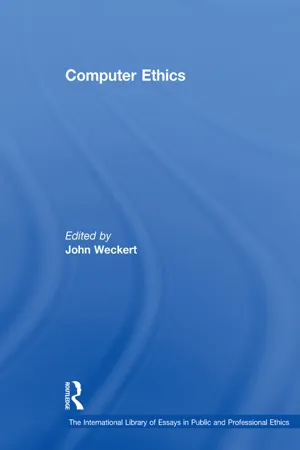 Computer Ethics